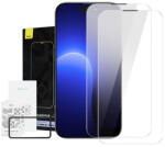 Baseus Crystal iPhone 14 Pro Edzett üvegfólia porálló bevonattal, 0, 3 mm (2 db)
