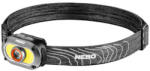 NEBO NEB-HLP-0024-H MYCRO 550 fejlámpa, 550 lumen, 7 világítási mód, víz- és ütésálló (IPX4), akkumulátoros tápellátás (NEB-HLP-0024-H) - kontaktor