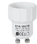 HOME E14/GU10 foglalatátalakító adapter, max. 0, 3 A (E14/GU10) - kontaktor