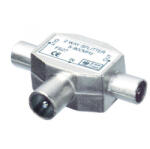 Use Bliszter Home FS 28X koax elosztó, 1 dugó - 2 aljzat, fém (FS 28X)
