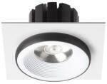 Rendl light studio SHARM SQ I süllyesztett lámpa fehér/fekete 230V LED 10W 24° 3000K (R14580)