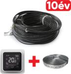 Falcon U-HEAT Cable elektromos fűtőkábel 600 W - 34, 4 méter (18 W/m) + WI-FI Control Touch szobatermosztát + Magnum rögzítő fémszalag szettben (falconset6.6)
