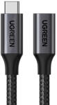 UGREEN US372 USB-C-USB-C Gen2 hosszabbító kábel, 1m (fekete)