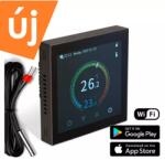 Falcon U-HEAT WiFi Control Design szobatermosztát padlóhőmérséklet érzékelővel - elektromos padlófűtéshez (16A) (Falcon U-HEAT WiFi)
