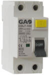 GAO Fi relé 2P 25A 300mA, 230V~ , fehér (GAO 5924H)