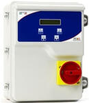 Kompel DRY CONTROL PLUS - COS FI Elosztó szekrény, EGY szivattyúhoz (2-18A), (0, 37-2, 2kW) EGY fázisú, motorvédelem és direkt indítással (WCM1C18D100000)