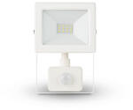 Asalite LED Fehér Reflektor Slim 10W 4500K (900 lumen) + Mozgásérzékelő Szenzor (ASA1503459001)