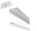 Rendl light studio LED PROFILE G felületre szerelhető 1m eloxált alumínium/matt akrilát (R14088)