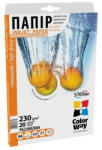ColorWay Fotópapír, magasfényű (high glossy), 230 g/m2, A4, 20 lap