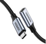 UGREEN US372 Hosszabbító USB-C 3.1 Gen2 kábel, 4K, 100W, 1m (fekete)