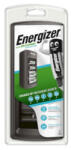 Energizer NiMH akkumulátor töltő AA / AAA | 1.2 / 9 V DC | Folyamatos töltés | Francia / C típus (CEE 7/16) | Akkumulátortípus: AA / AAA / C / D / E-Blokk | Fekete (EN-53542371600)