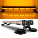 AutoREY Bară Girofar Dublă LED 89cm 216W cu Prindere Magneti, Rampă Avertizare 16 Moduri Stroboscop, 12V-24V, IP65 pentru Camioane, Tractoare și Utilaje AutoREY (AR-303)