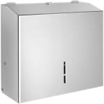 SAPHO - Dispenser de prosoape de hârtie, oțel inoxidabil periat XP047 (XP047)
