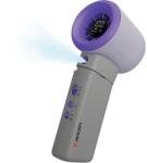 Verbatim Cool 'n' Go Aqua Breeze párásító kézi ventilátor, lila-szürke (32345) (32345)
