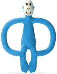 Matchstick Monkey Monkey Teether jucărie pentru dentiție perie 2 in 1 Blue 1 buc