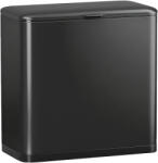 HomCom Pubelă 8 L cu Capac din Oțel Inoxidabil, Suspendată sau de Sine Stătătoare, 29, 7x17, 4x30 cm, Negru | Aosom Romania (851-059V00BK) Cos de gunoi