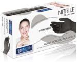 Procosmetic Manusi nepudrate nitril Premium Negre S 100buc (XP1400022)