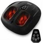 iHunt Aparat Masaj iHunt Pentru Picioare Si Talpi SPA FootRelax AirHeat Reflexoterapie Compresie Cu Perne De Aer Incalzire Role Masaj Negru (00003502) Aparat de masaj