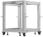Lanberg Open Rack 19" 12u 600x600-1100 Adjustable Grey
