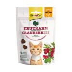 GimCat Crunchy Snacks Turkey with Cranberry - cat treat - 50g