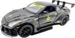 Jiaye Machetă metalică Nissan GT-R neagră Liberty Walk scara 1: 22 cu uși capotă și portbagaj deschizabile sunet si lumini (JPT)