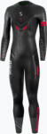 Synergy Costum de neopren de triatlon pentru femei Synergy Adrenaline Full Sleeve 5 mm black/red