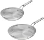 Tefal Комплект тигани EXTREME 24 + 28 cm, комплект от 2 бр. , неръждаема стомана, Tefal (TEF2100145208)