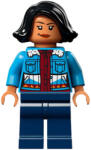 LEGO® Minifigurák Sammy Guiterrez kék kabátban jw122 (jw122)
