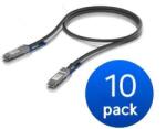 Ubiquiti UACC-DAC-QSFP28-0.5M-10 cablu InfiniBand/fibră optică 0, 5 m Negru (UACC-DAC-QSFP28-0.5M-10) - ury