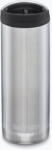 Klean Kanteen TKWide Cafe Cap 473 ml-es, szálcsiszolt rozsdamentes acél termo bögre