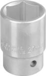 Tona Expert Cap tubular, Tona Expert E113796, argintiu, 27mm, 3/4", DIN 3124, lungime totală: 52 mm