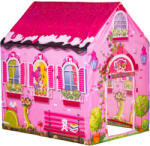 Iplay Cort pentru copii, IPLAY 7200AR, 96 x 73 x 102 cm, model casă, cadru din plastic, înveliș din poliester, interior/exterior