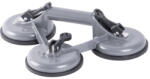 Strend Pro Mâner cu ventuze pentru sticlă, Strend Pro CUP-785, gri, diametru: 12, 7 cm, 3 ventuze, 100 kg sarcină maximă, aluminiu, cauciuc