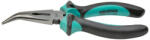 WHIRLPOWER Clește combinat, Whirlpower 15603-211, negru/turcoaz, 160 mm, curbat, standard DIN 5745, oțel crom-vanadiu, finisaj satinat, de precizie, pentru mecanică fină Cleste