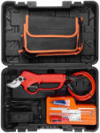 Strend Pro Foarfecă de tăiat cu acumulator, Strend Pro Profesional, roșu, 4 Ah 36 V, diametru maxim 40 mm, cu blocare de siguranță, acumulator și încărcător Foarfeca de gradina
