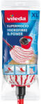Vileda Mop, Vileda SuperMocio Microfibre&Power, cap din microfibră, lavabil la 60°C, compatibil cu găleata cu storcător SuperMocio