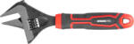 Strend Pro Premium Cheie franceză, Strend Pro Premium ComfortGrip DL26001, negru/roșu, cap: 40 mm, lungime totală: 215 mm, reglabilă, Cr-V