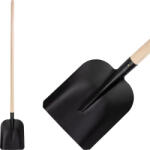 Strend Pro Lopată, Strend Pro Garden 714-12, negru, 28 x 23, 5 cm, cap din oțel, mâner din lemn, dreaptă Lopata