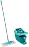 Leifheit Set mop, Leifheit 55096 Wiper Press Profi XL Mobile, cap de mop 42 cm, găleată 8 l, microfibră, husă interschimbabilă, cu sistem de stoarcere