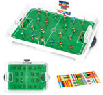 MULTISTORE Masă de fotbal cu arcuri, Multistore HC38246, verde, 51 x 37 x 6, 5 cm, portabilă, 22 jucători, cu jucători pe arcuri, cu portari mobili, 1 minge, indicator de scor