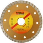 Könner & Söhnen Disc diamantat, Konner D71005, 180 mm, margine Turbo+, maximum 8400 rot/min, utilizare universală, pentru tăiere la umed și la uscat, cu orificii de răcire Disc de taiere