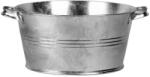 Kovotvar Lighean, Kovotvar 40 UR4, argintiu, 16 l, oțel galvanizat, diametru: 41, 5 cm, înălțime: 20, 5 cm, rotund