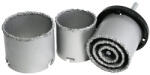 Strend Pro Set carote diamantate, Strend Pro HT01-4001, diametre: 33, 53, 67, 73, 83 mm, cu adaptor de prindere, pentru plăci ceramice, placări din piatră, gips-carton