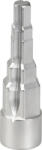 Strend Pro Premium Cap tubular, Strend Pro Premium Uni-Ra1, argintiu, 10-12-13-16-20 mm, 1/2'', Cr-V, treptat, universal