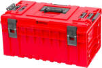 Qbrick System Cutie pentru scule, Qbrick Patrol System One Red Ultra HD QS 350 Vario, roșu, 38 l, plastic rezistent la impact, IP66, rezistentă la praf și apă, compatibilă cu seria PRO