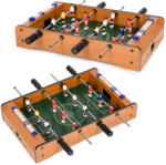 MULTISTORE Masă de fotbal, MULTISTORE HC121402, verde/lemn, 50, 5 x 30, 5 x 9, 5 cm, portabilă, 12 jucători, 2 mingi, 4 bare cromate, mânere antiderapante, contor manual