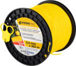 Strend Pro Fir pentru motocoasă, Strend Pro Garden ProCom Force, 2, 4 mm, 262 m, galben, rotund, rezistent la uzură, rezistent la rupere, rezistent la supraîncălzire, pe bobină