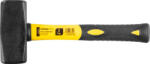 Strend Pro Ciocan de lăcătuș, Strend Pro HS0524, galben/negru, 2000 g, mâner din fibră de sticlă, cap din oțel, DIN 6475, plat/plat Ciocan