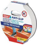 tesa Bandă antiderapantă, Tesa Anti-slip, transparentă, 2, 5 cm x 5 m, pentru interior și exterior, aderență foarte puternică, se rupe cu mâna, rezistentă