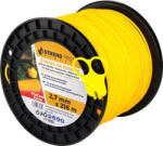 Strend Pro Garden Fir pentru motocoasă, Strend Pro Garden ProCom Force, 2, 7 mm, 216 m, galben, rotund, rezistent la uzură, rezistent la rupere, rezistent la supraîncălzire, pe rolă